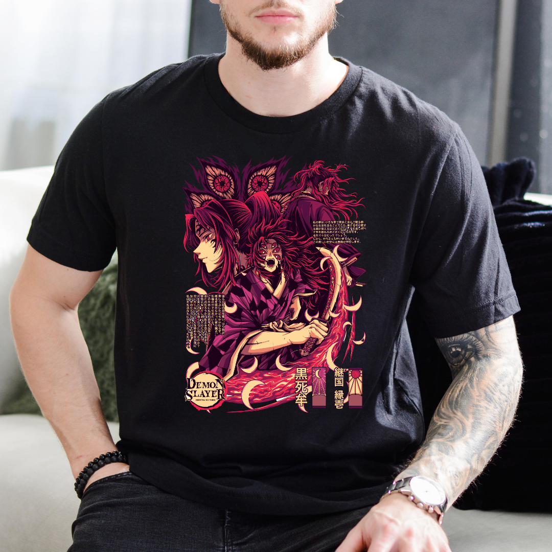Demon Slayer Yoriichi Tsugikuni T-Shirt - Yokai Collection