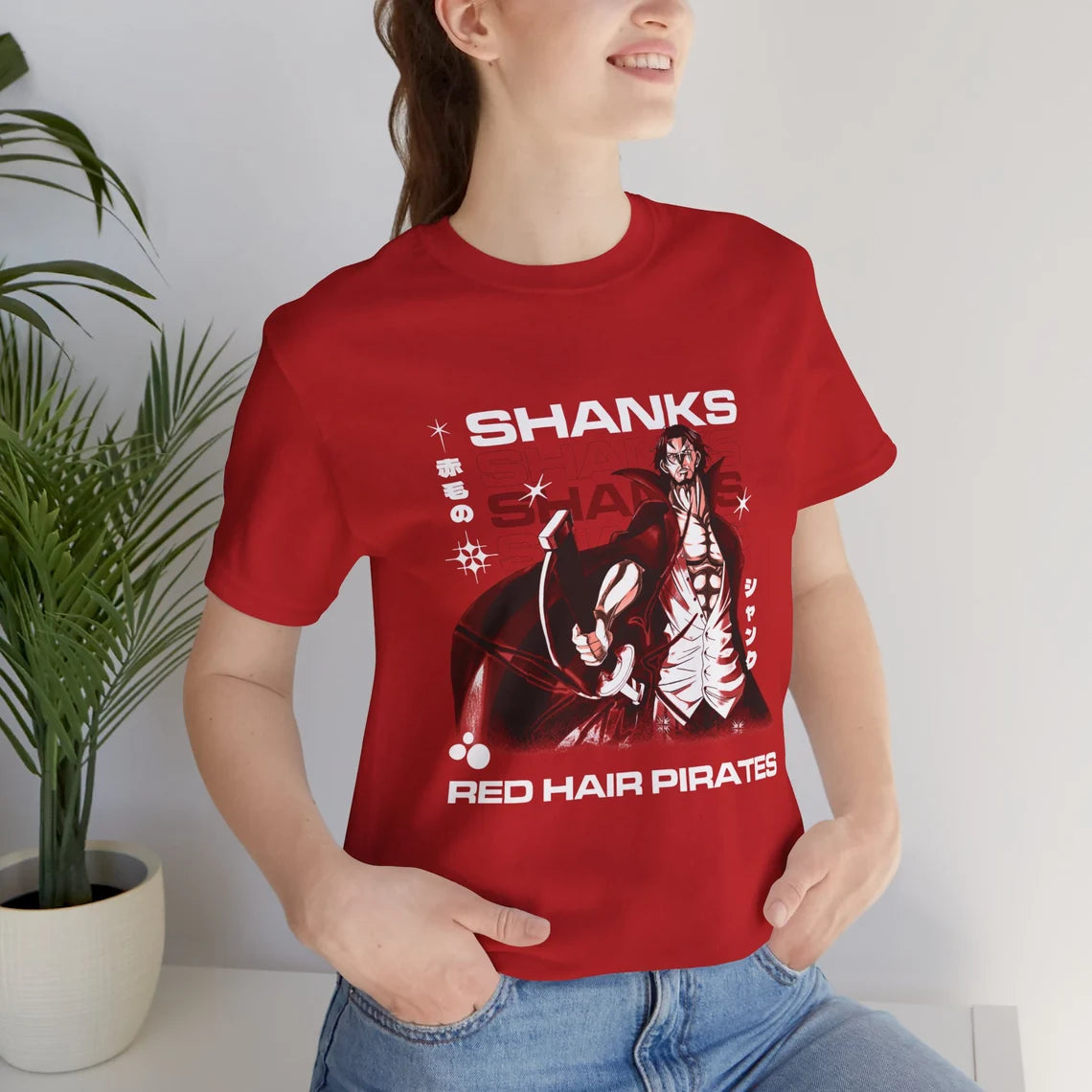 Shanks Emperor T-Shirt - Exclusive One Piece Anime