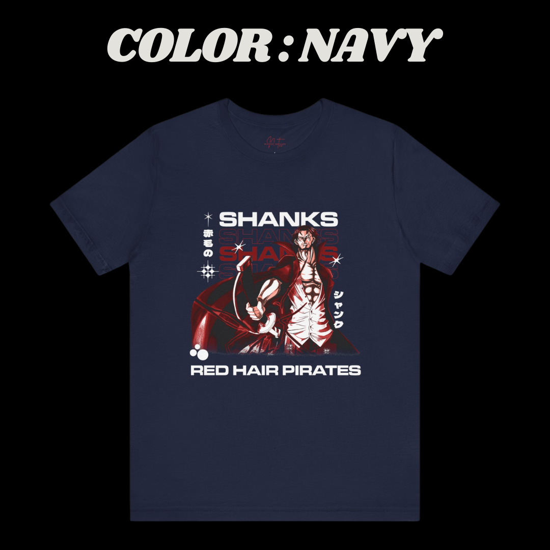 Shanks Emperor T-Shirt - Exclusive One Piece Anime