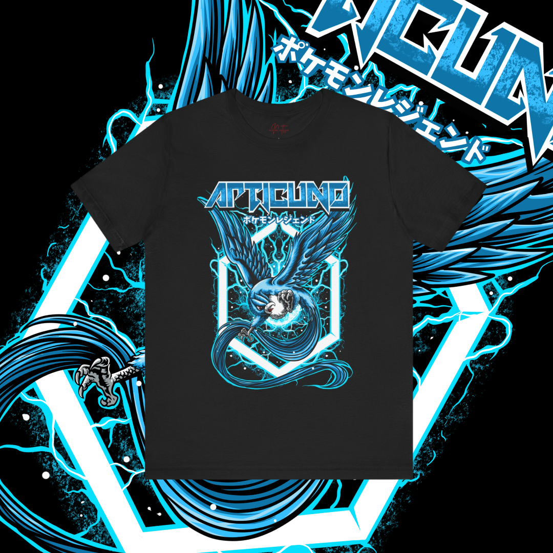Articuno Legendary Bird T-Shirt - Exclusive Pokemon Ice-Type