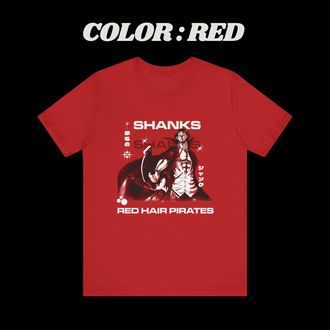 Shanks Emperor T-Shirt - Exclusive One Piece Anime