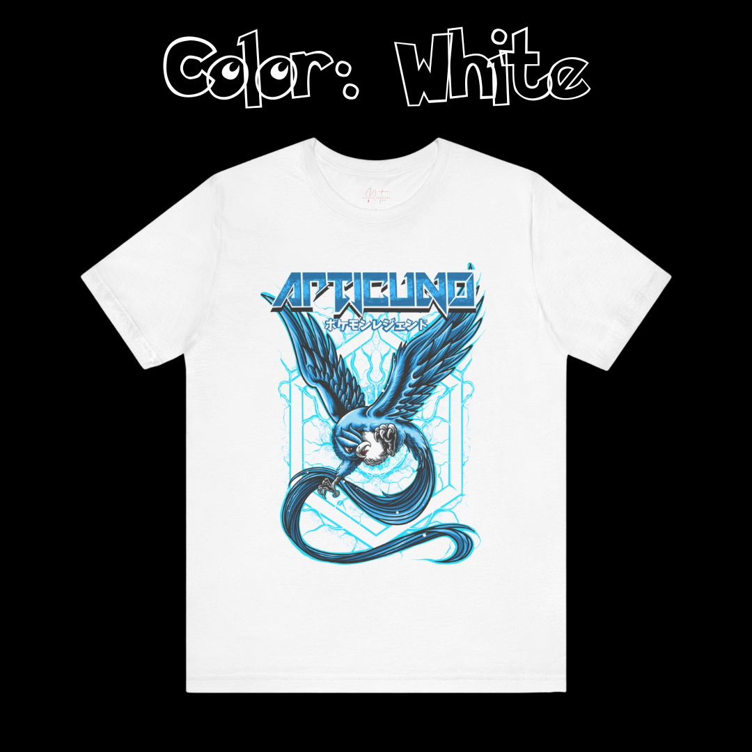 Articuno Legendary Bird T-Shirt - Exclusive Pokemon Ice-Type